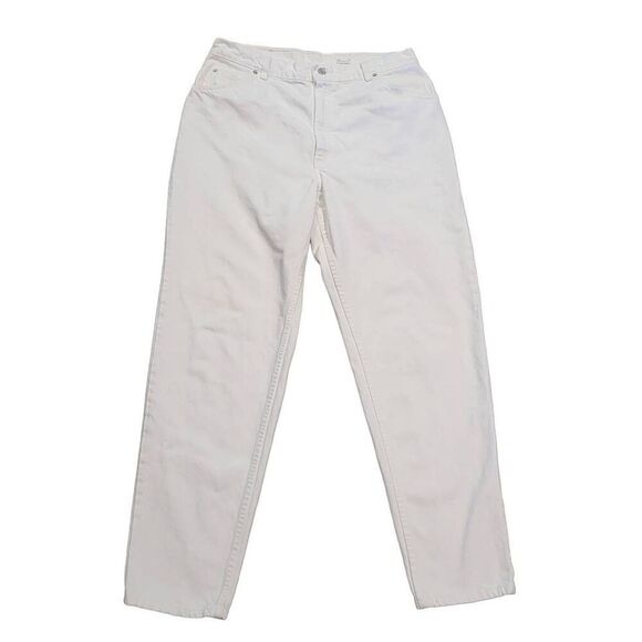 Vintage 1990s Levi's Orange Tab 950 Relaxed Fit Jeans Tapered White Women's 16 - Picture 1 of 5